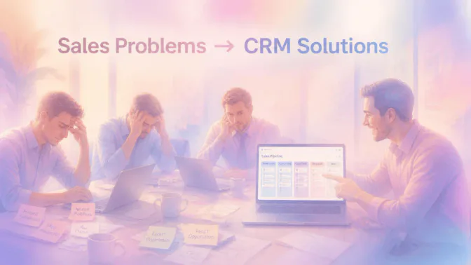 10 ปัญหาการขาย แก้ได้ง่ายด้วยระบบ CRM
