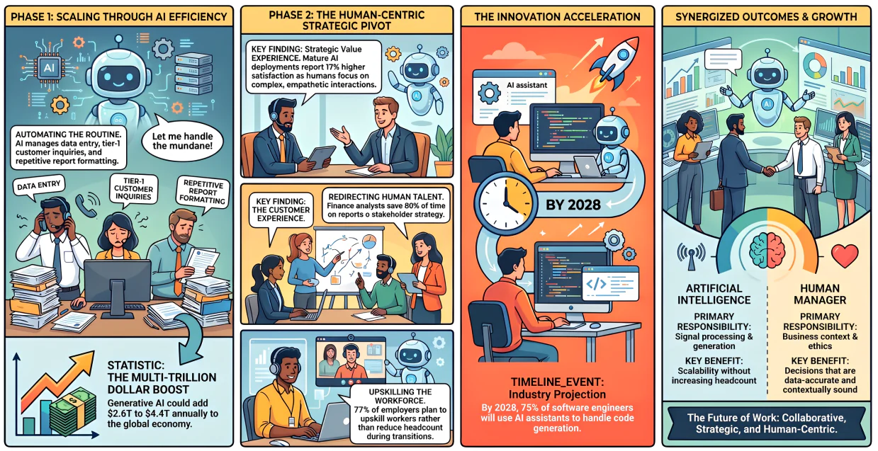 6 key benefits of human ai collaboration