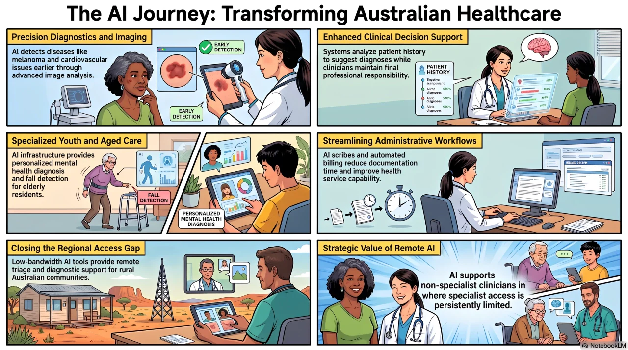 AI applications across Australian healthcare