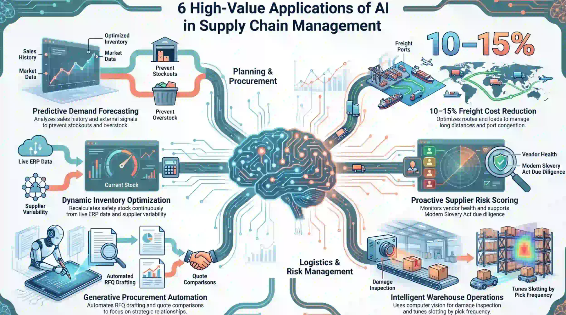 ai supply chain applications