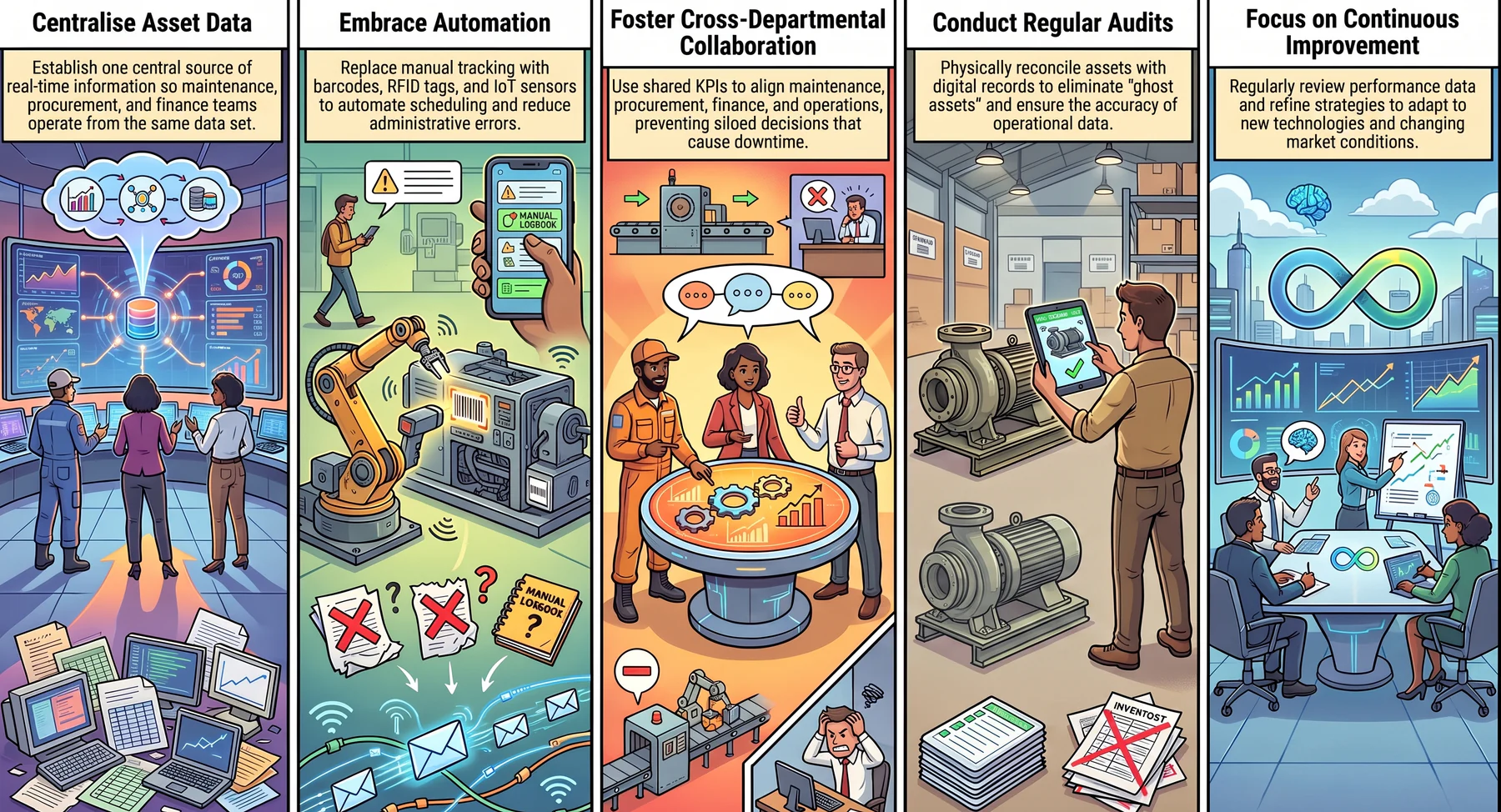 asset lifecycle management best practices