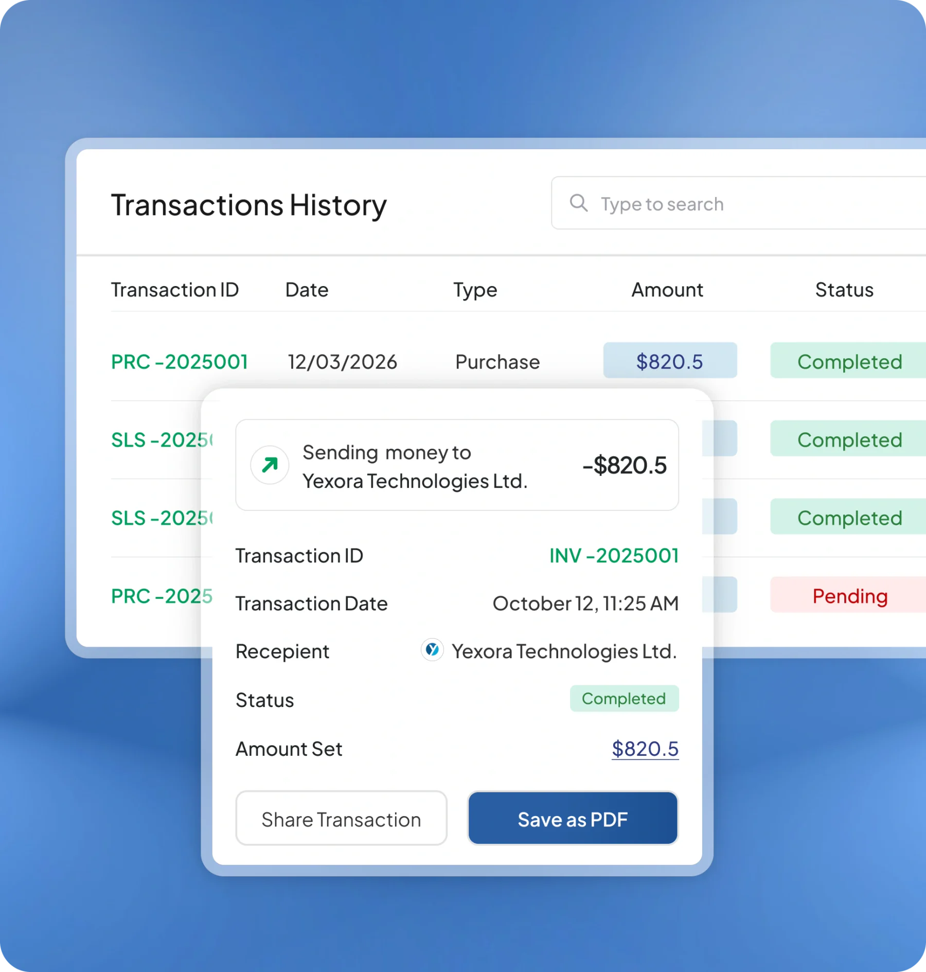 accounting software feature page HashMicro for Transaction Management