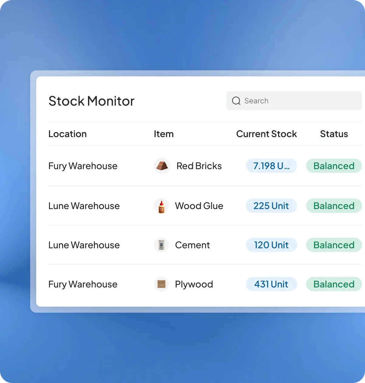 Product Availability module preview