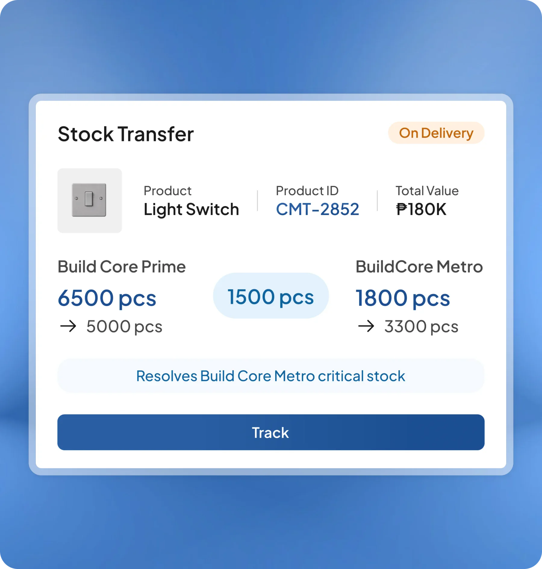 Stock Movement module preview