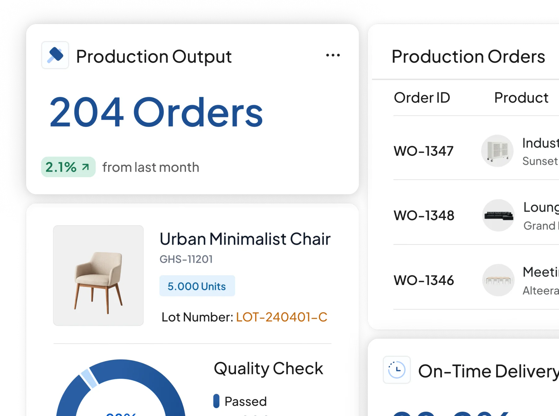 manufacture software interface HashMicro