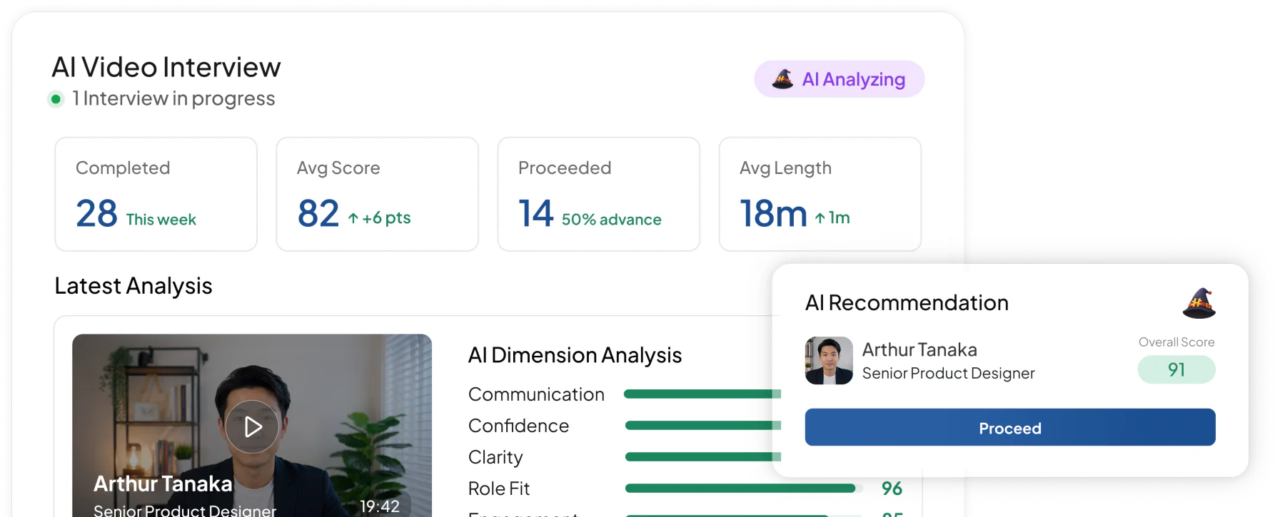 hr enrich software feature HashMicro for AI Video Interview