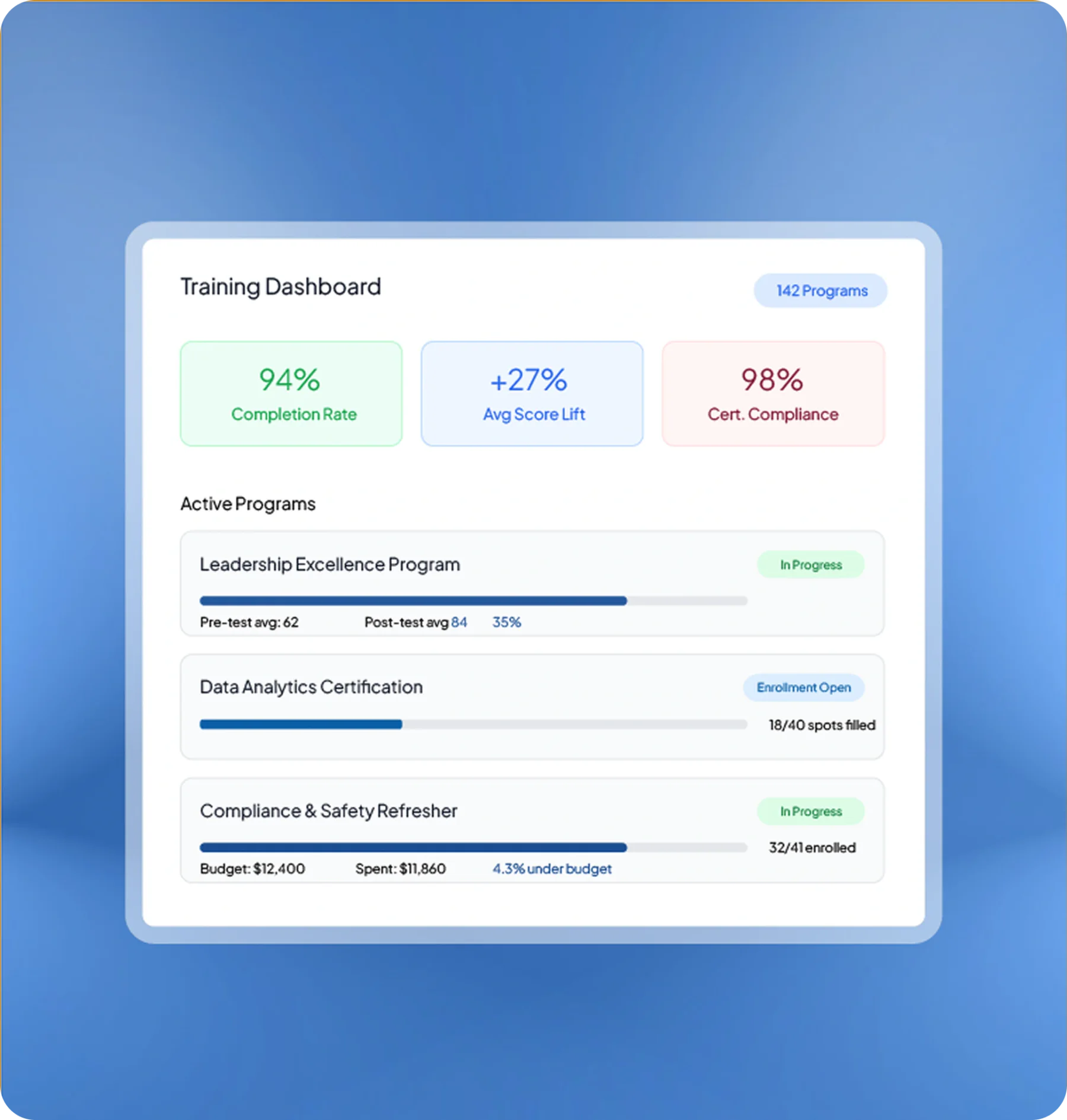 hr talent software feature page HashMicro for Training & Development Administration