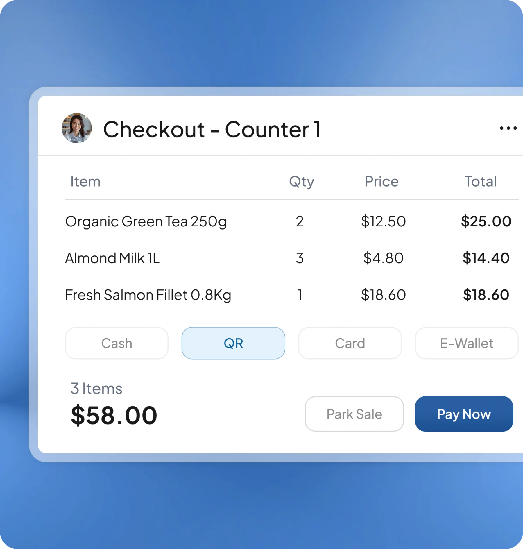pos retail software feature page HashMicro for Checkout & Transaction Speed