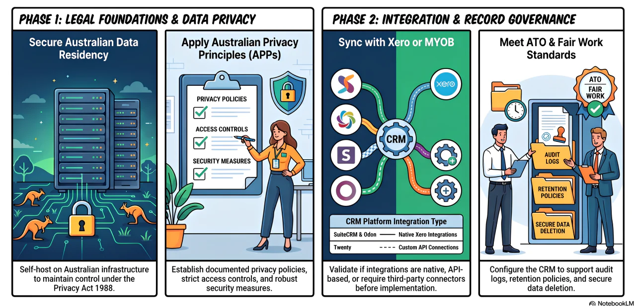 Australian Compliance Considerations for Open Source CRM