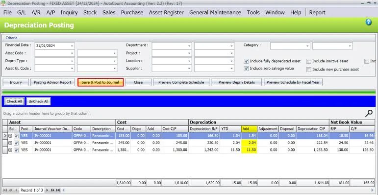 autocount fixed assets software