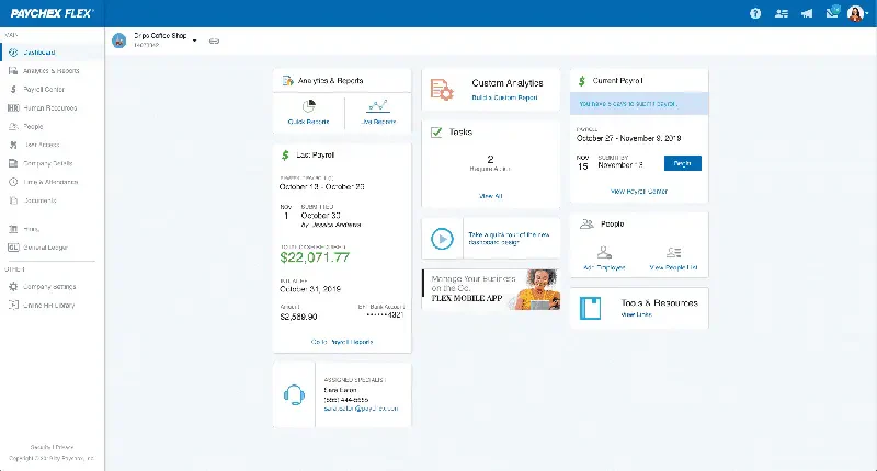 manufacturing accounting software paychex