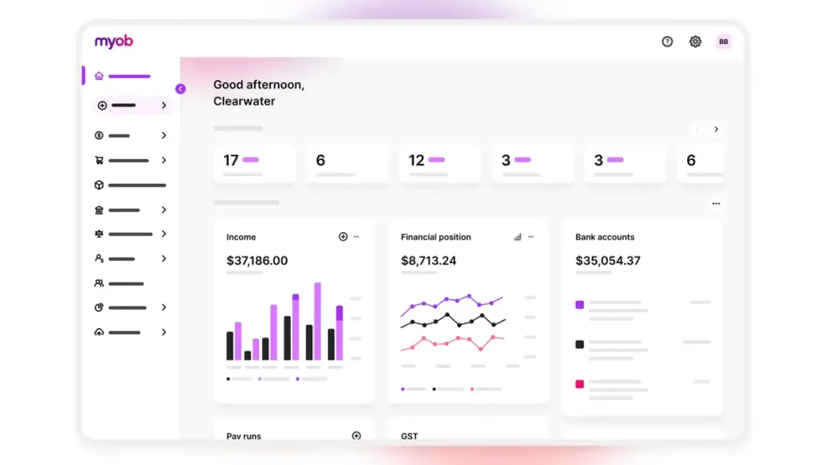 myob australian accounting software