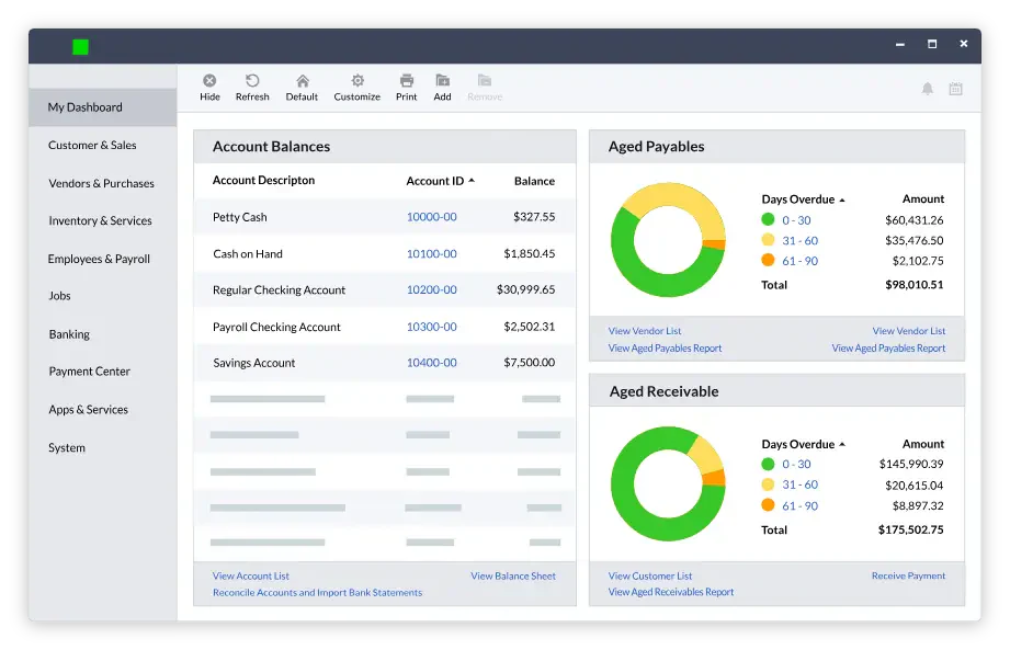 Sage 50 Restaurant Accounting Software