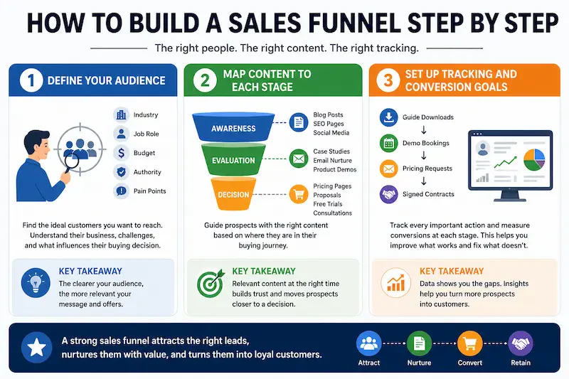 How to Build a Sales Funnel Step by Step