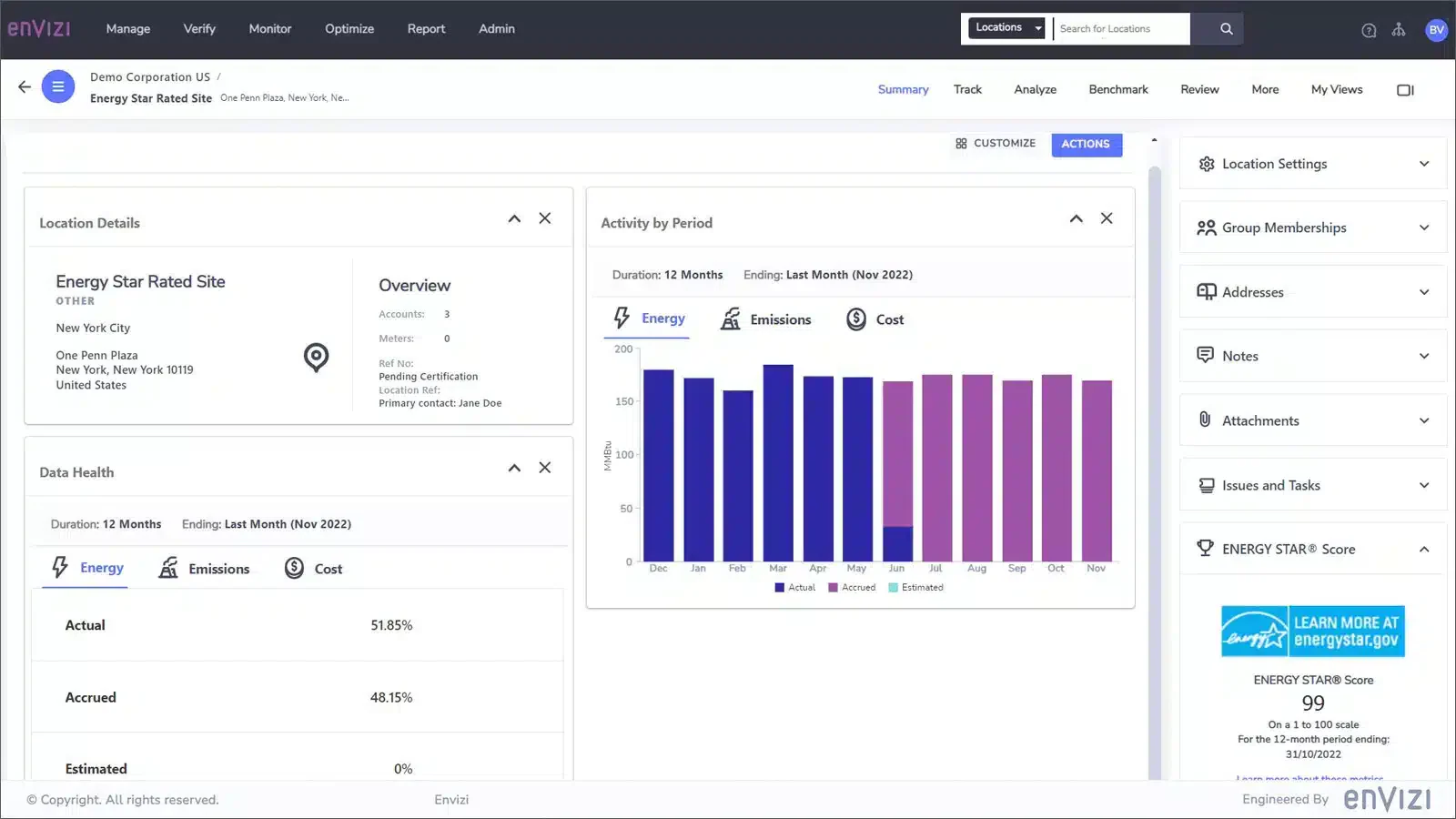 IBM Envizi ESG Software