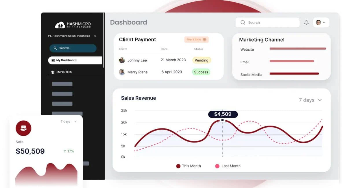 HashMicro crm system singapore