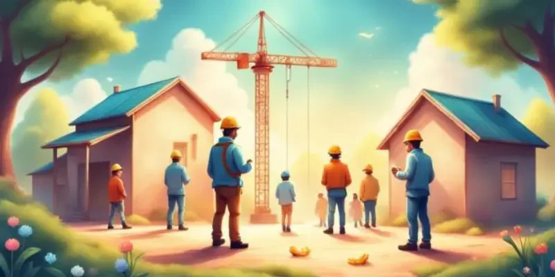 Construction planning software dashboard