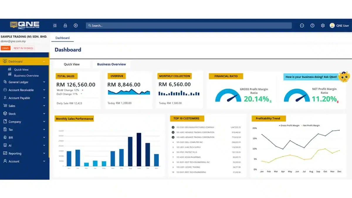 QNE Accounting Software Malaysia
