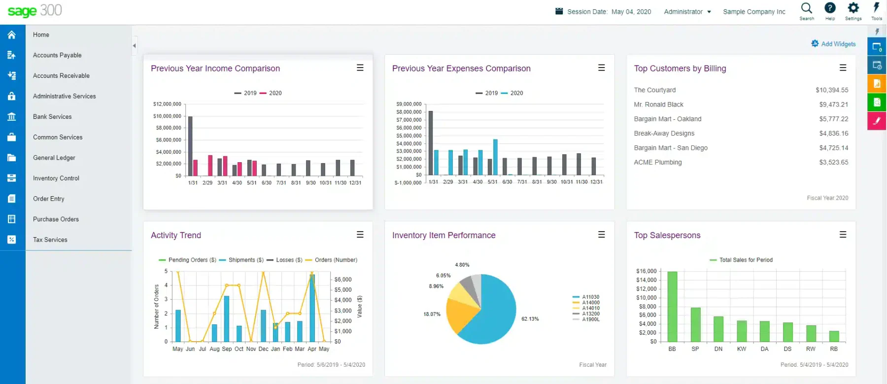 sage 300 construction accounting software