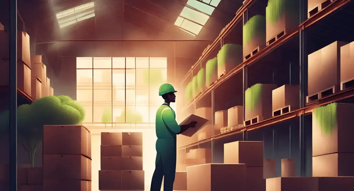 manajemen limbah sustainable warehouse