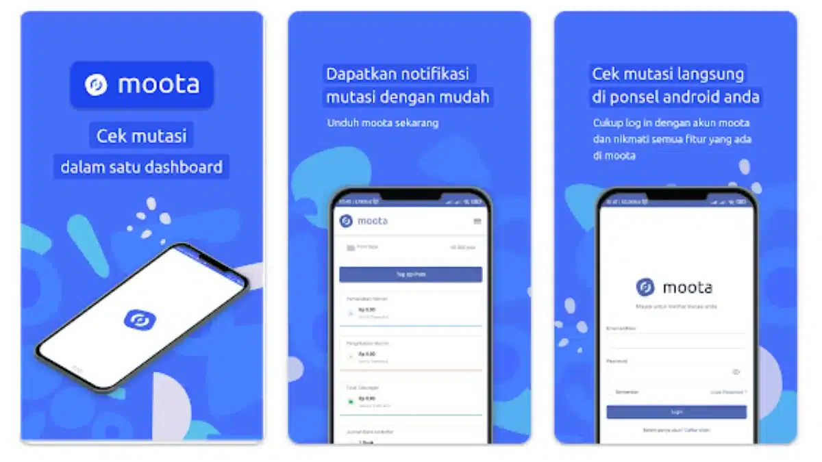 Aplikasi Pencatatan Keuangan Moota