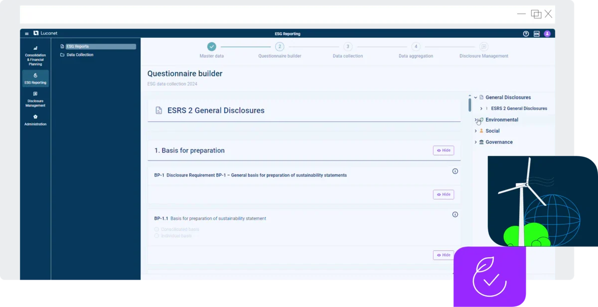 Lucanet ESG Software