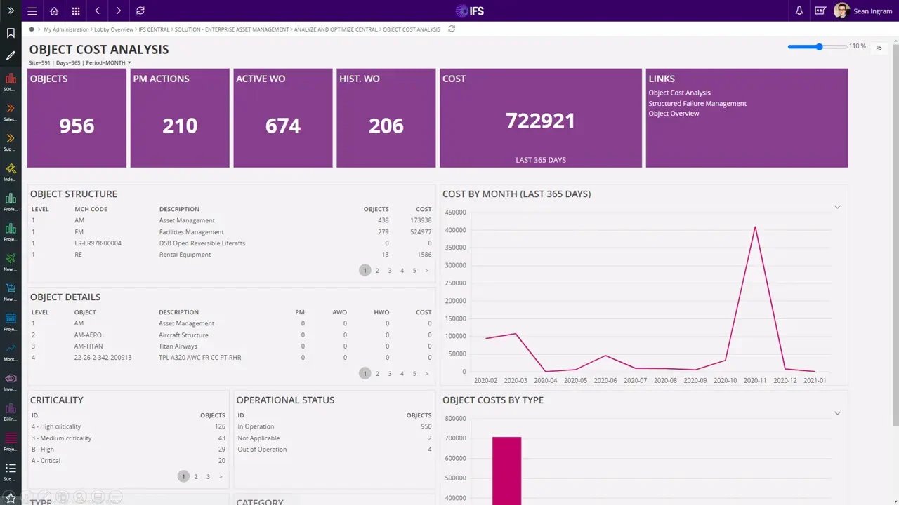 IFS-eam-dashboard