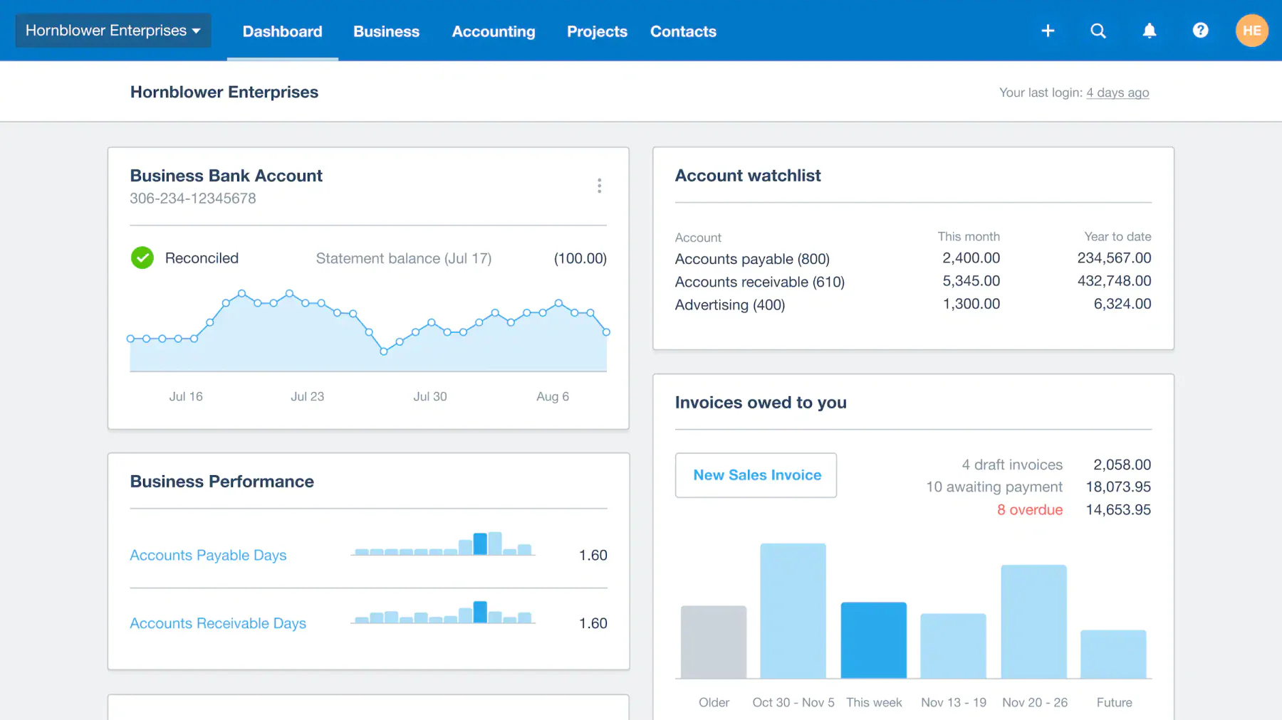 Xero Restaurant Accounting Software