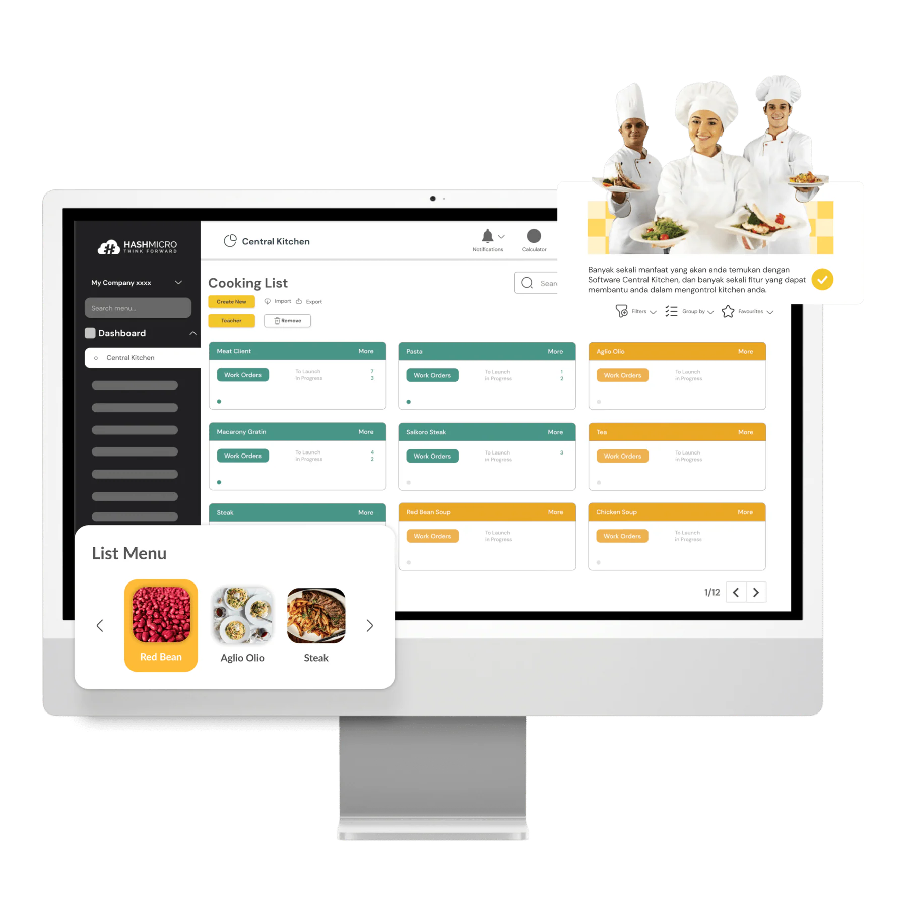 Central Kitchen Software