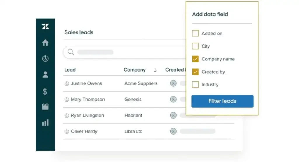 Zendesk Sell CRM software