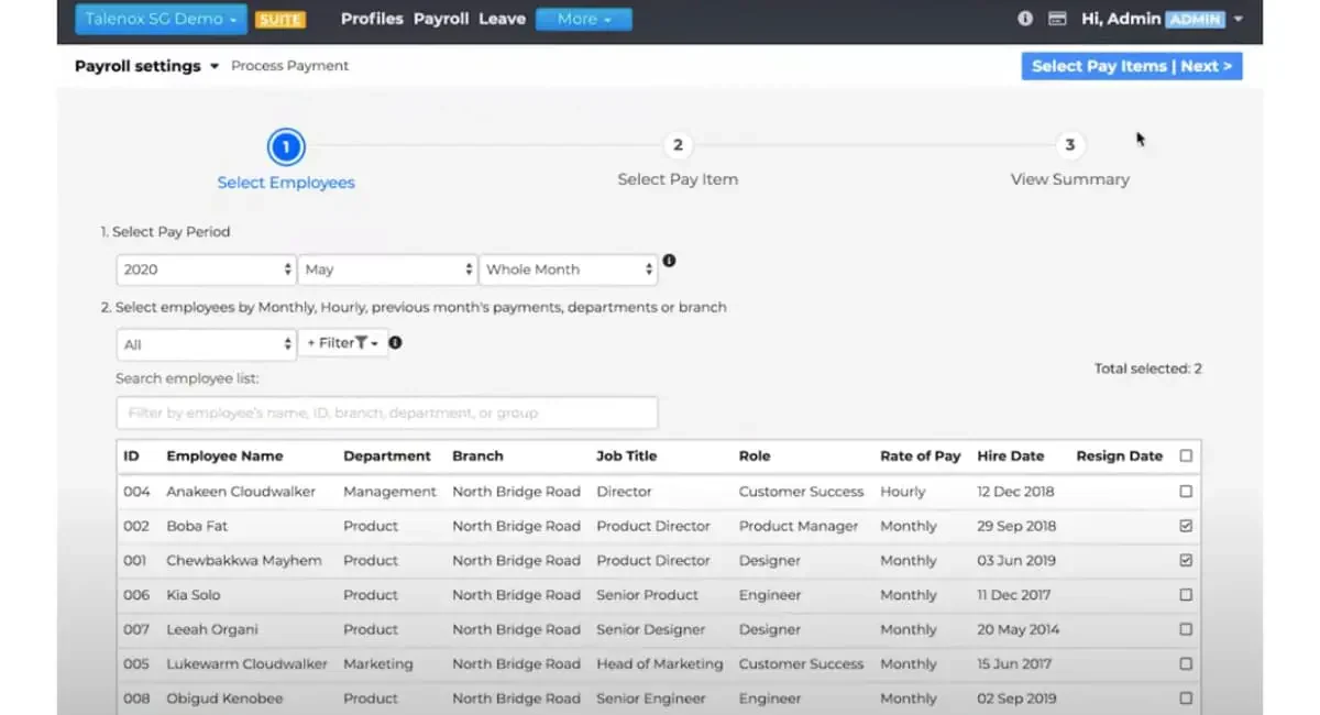 Talenox Agricultural Payroll Software
