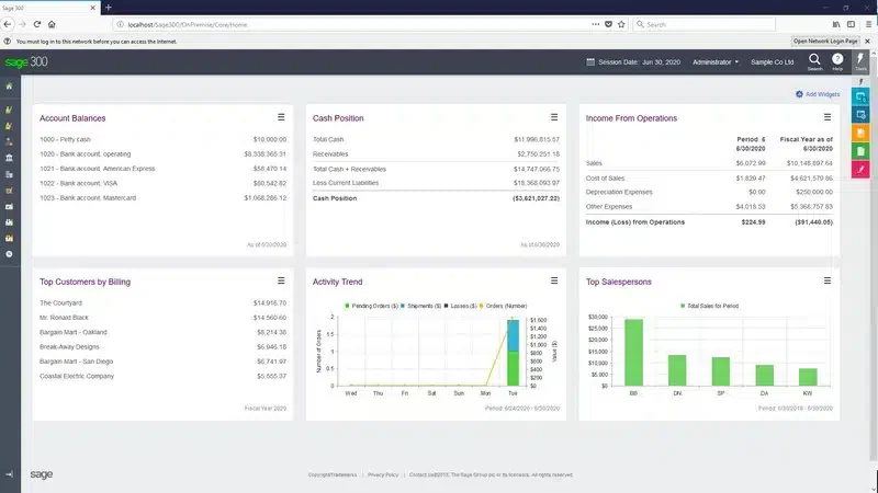 Sage 300 Cloud