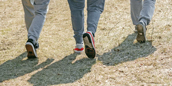 balance between stepping outside and work from home
