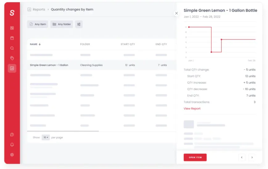 sortly inventory software