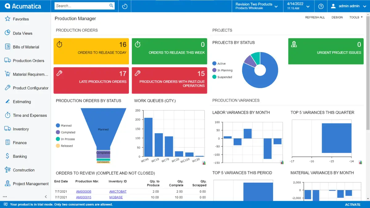 acumatica review