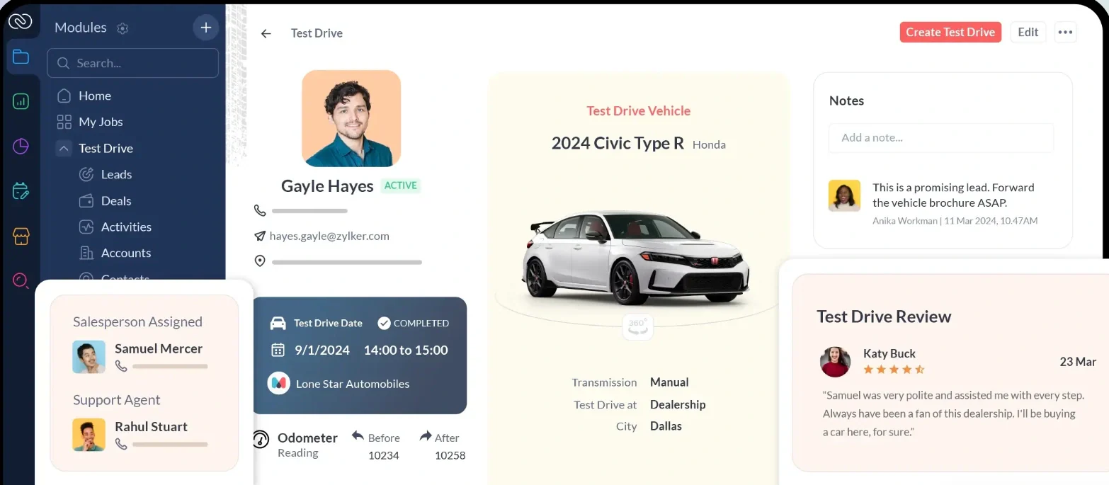 zoho CRM