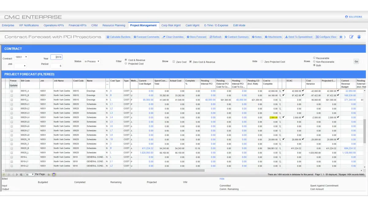 cmic construction accounting software