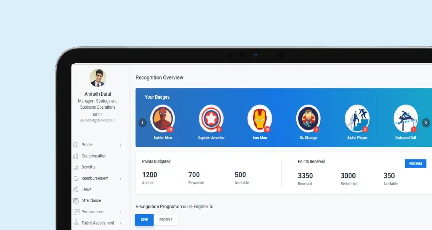 aplikasi personalia Darwinbox-HR