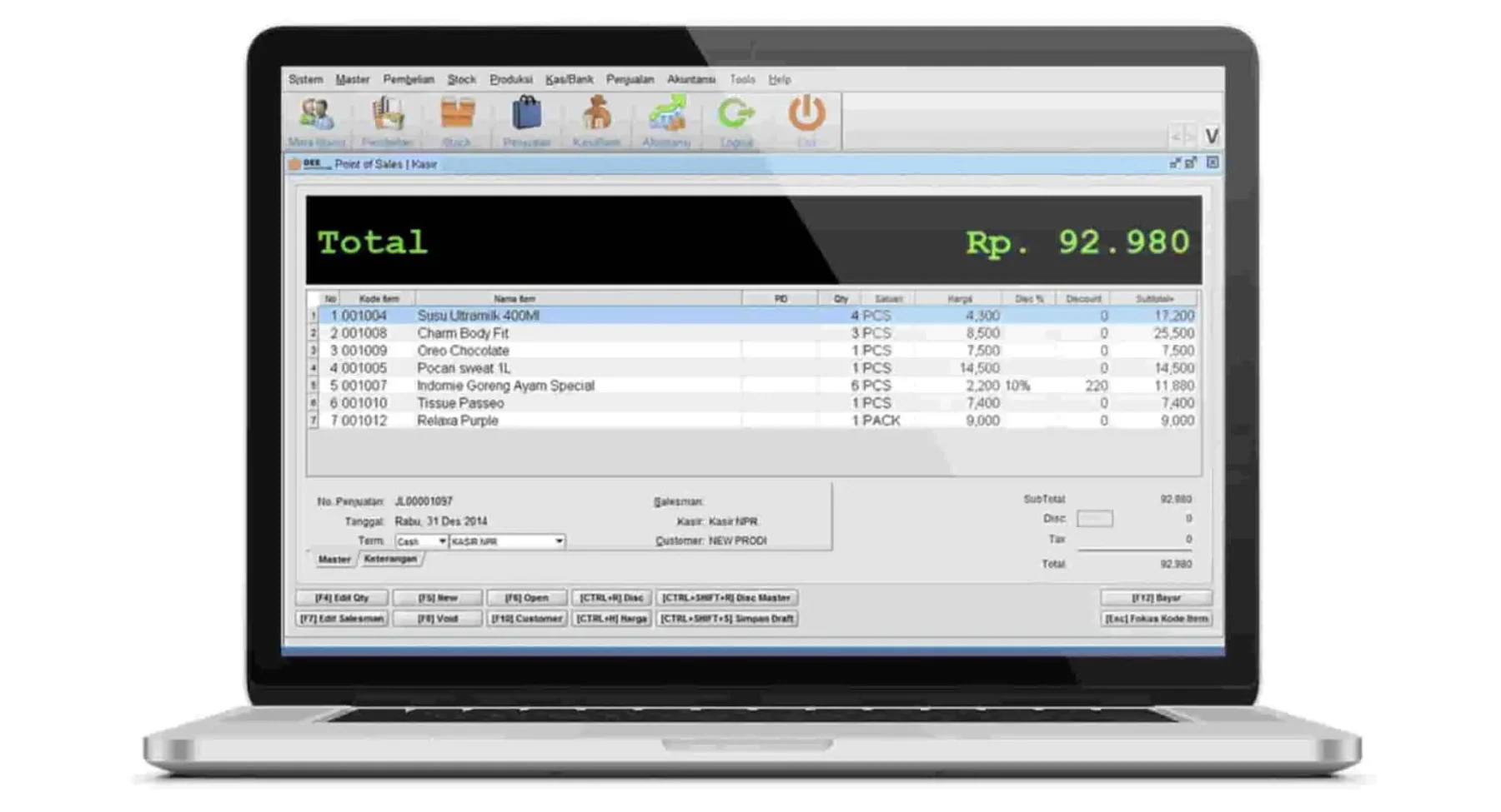 Sistem akuntansi properti Bee Accounting