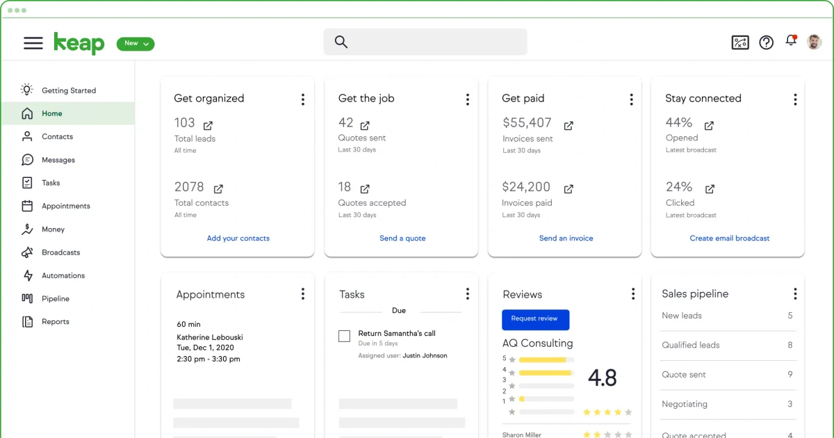 contact management software