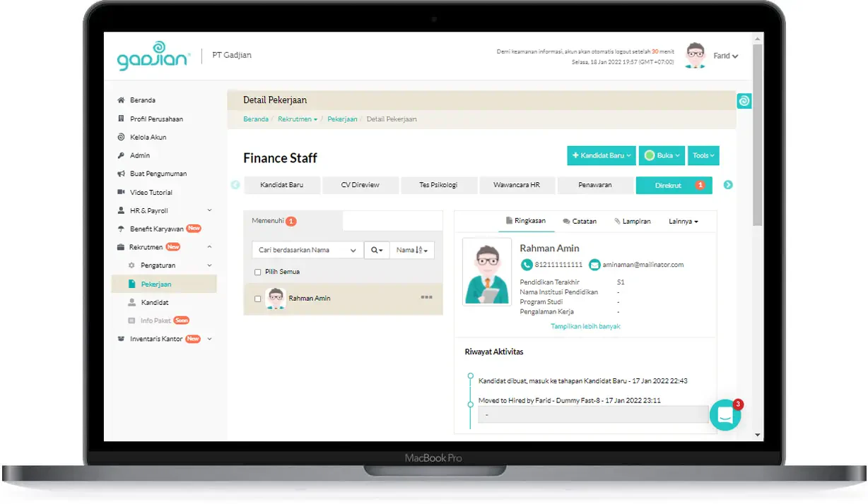 software hr gadjian