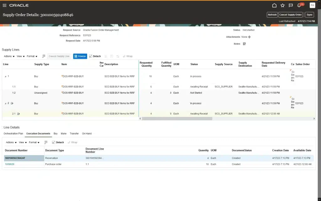oracle cloud inventory management software