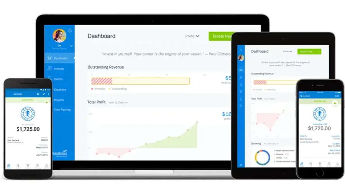 best accounting software FreshBooks