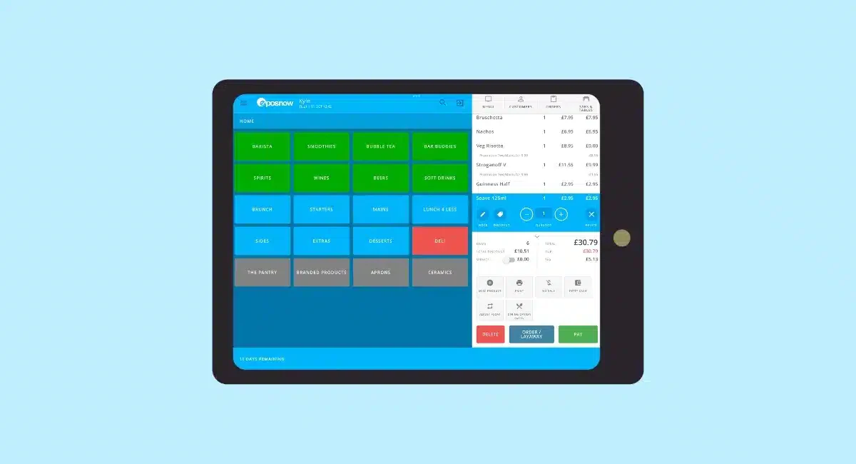 Epos Now Food Distribution Software