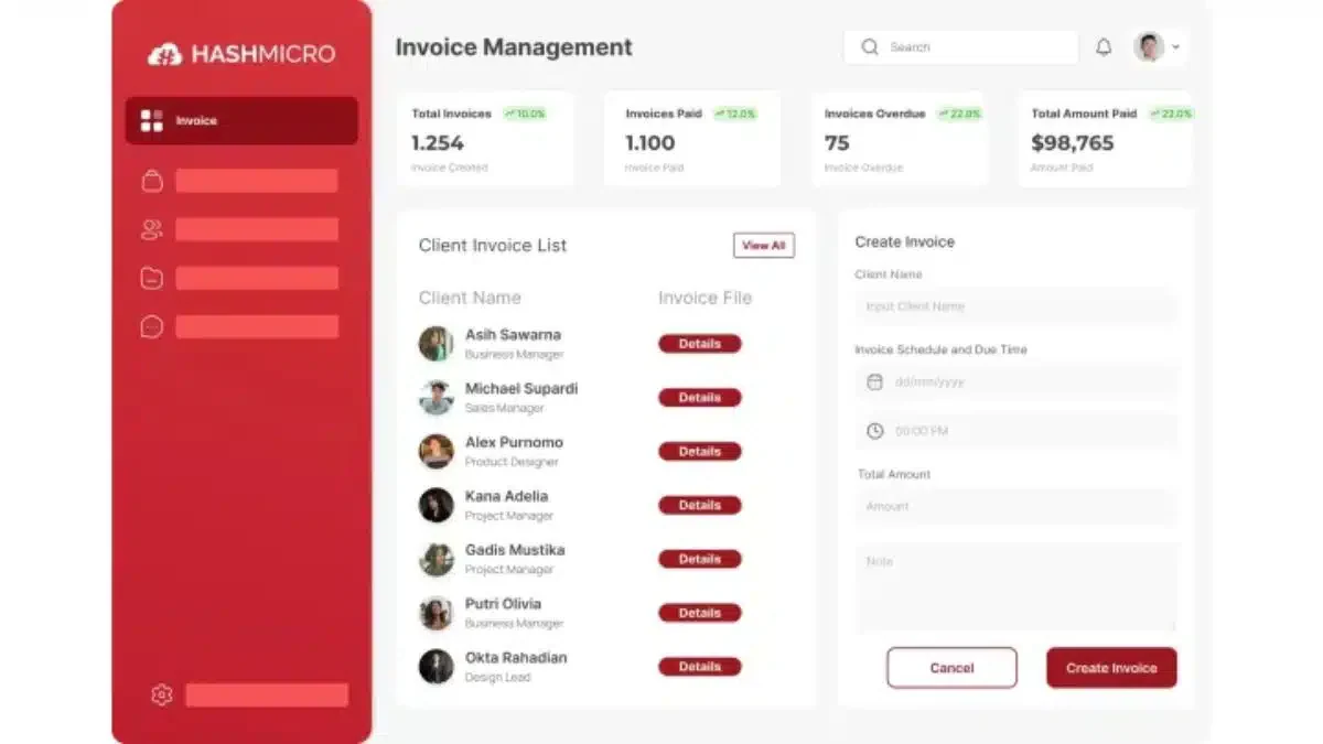 HashMicro software e-Invois
