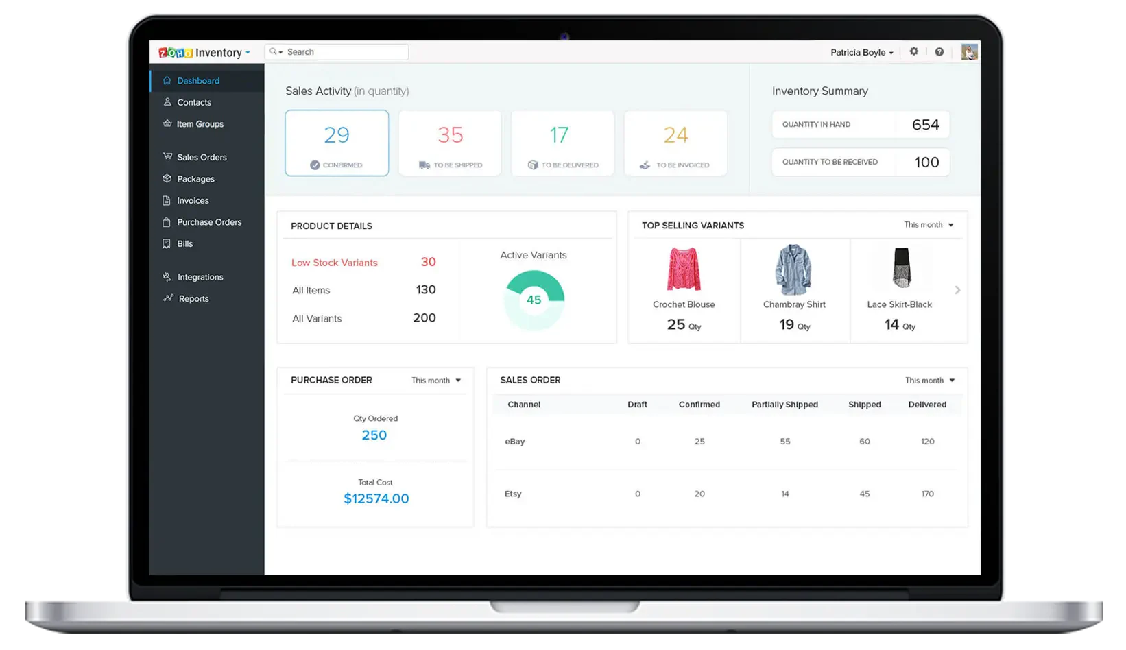 Zoho Inventory
