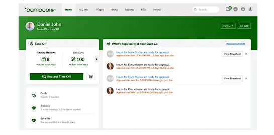 performance management software bamboo hr
