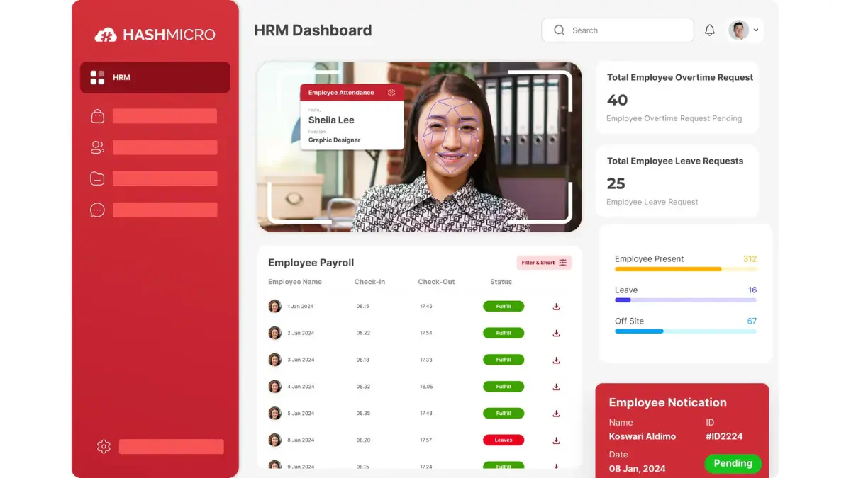 HRM Software HashMicro