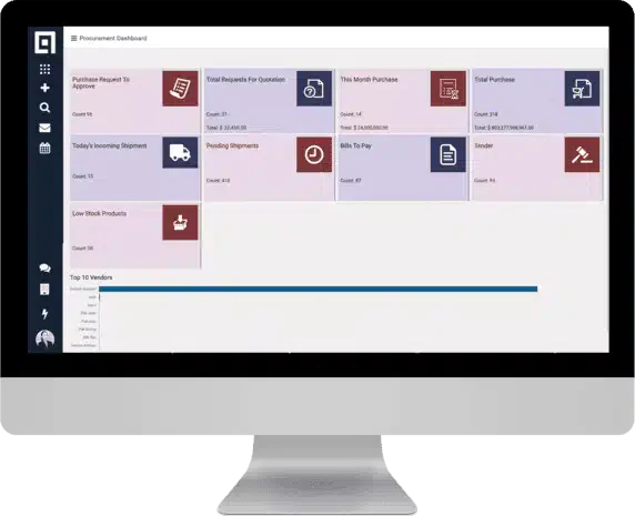 erp procurement module