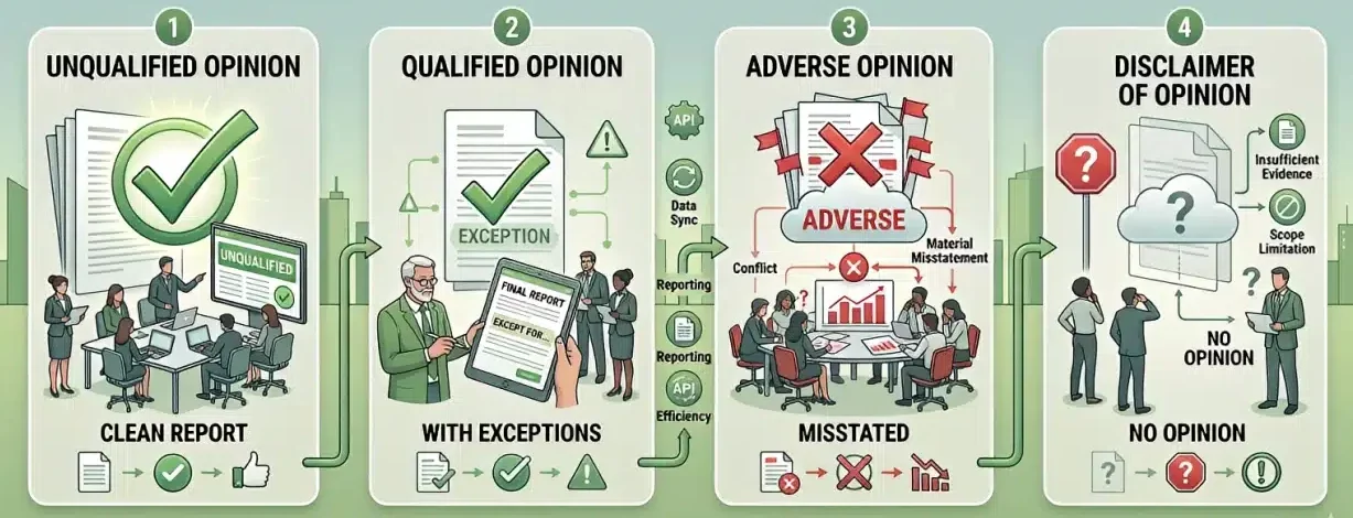 Types of Audit Opinions and Audit Reports